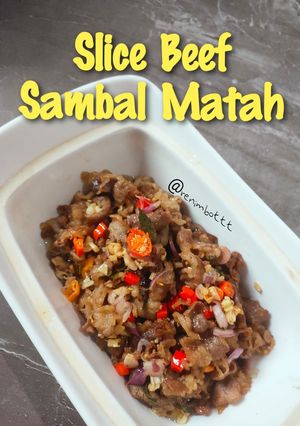 Foto resep Slice Beef Sambal Matah