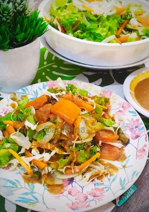 Foto resep Salad Jepang ala2 marugame (karedok padahal 😆)