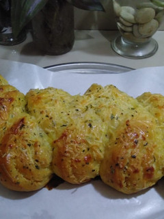Foto resep 31. Garlic Pullapart Bread (Thangzhong method)