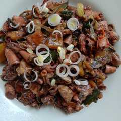 รูปของ Oseng cumi asin pedas