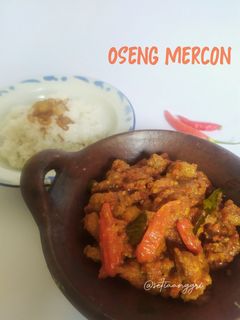 Foto resep Oseng Mercon