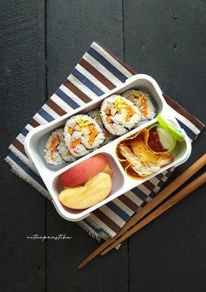 Foto resep Kimbab Bekel Anak