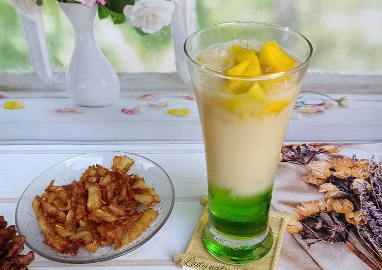 Cara Tips Makan di DimeEs Kulit Semangka Yakult