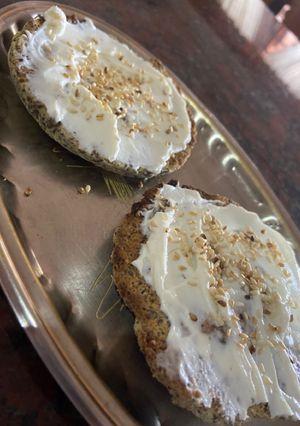 Una foto de Pan keto de linaza y harina coco