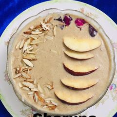 A picture of Apple Dates Kheer.