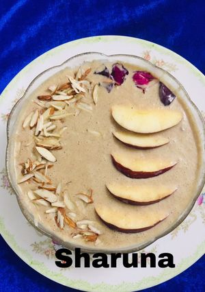 A picture of Apple Dates Kheer.