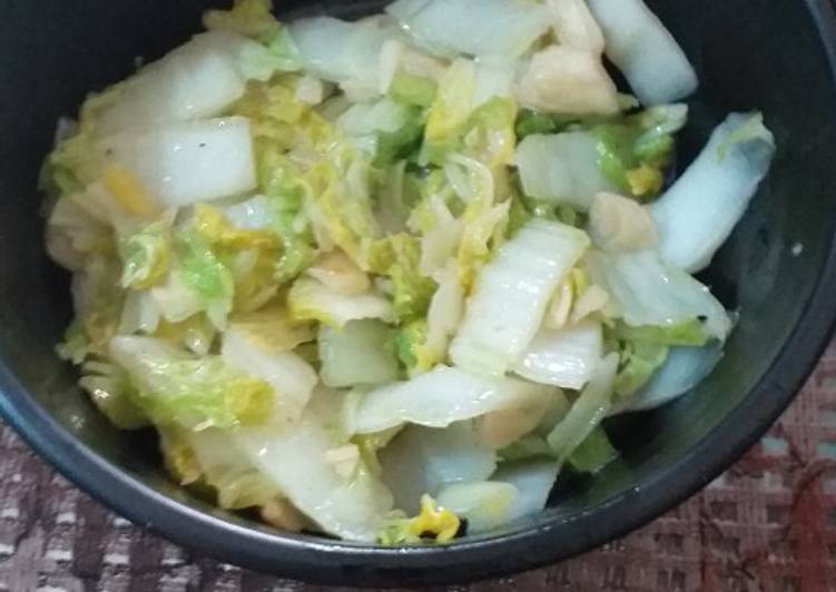 Resep Sawi Putih Minyak Wijen Oleh Bertha Cookpad