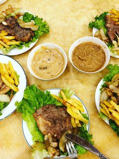 Hình của món Steak tại nhà.