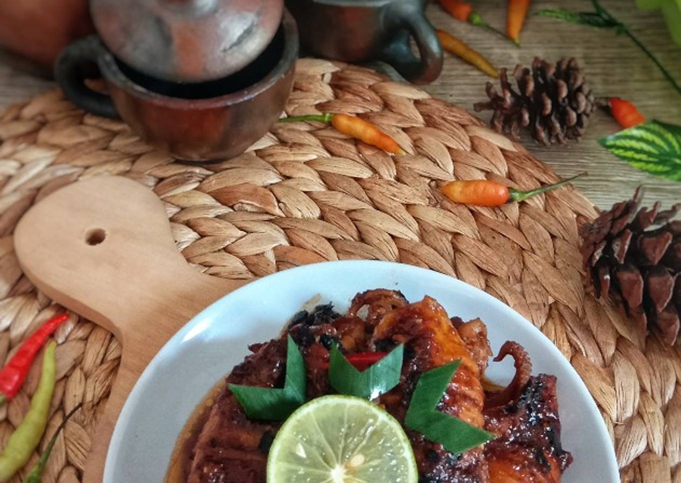 Cumi Bakar Pedas Manis