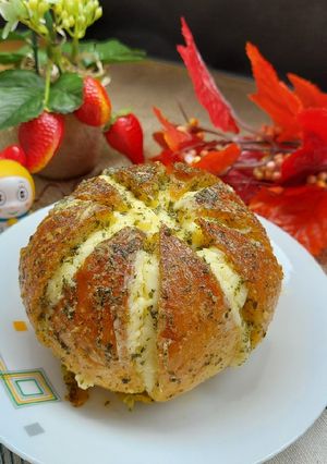Foto resep Roti Korea ~Korean Cream Cheese Garlic Bread