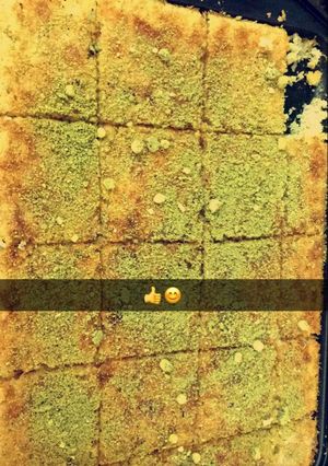 صورة لوصفة بسبوسه لذيذه