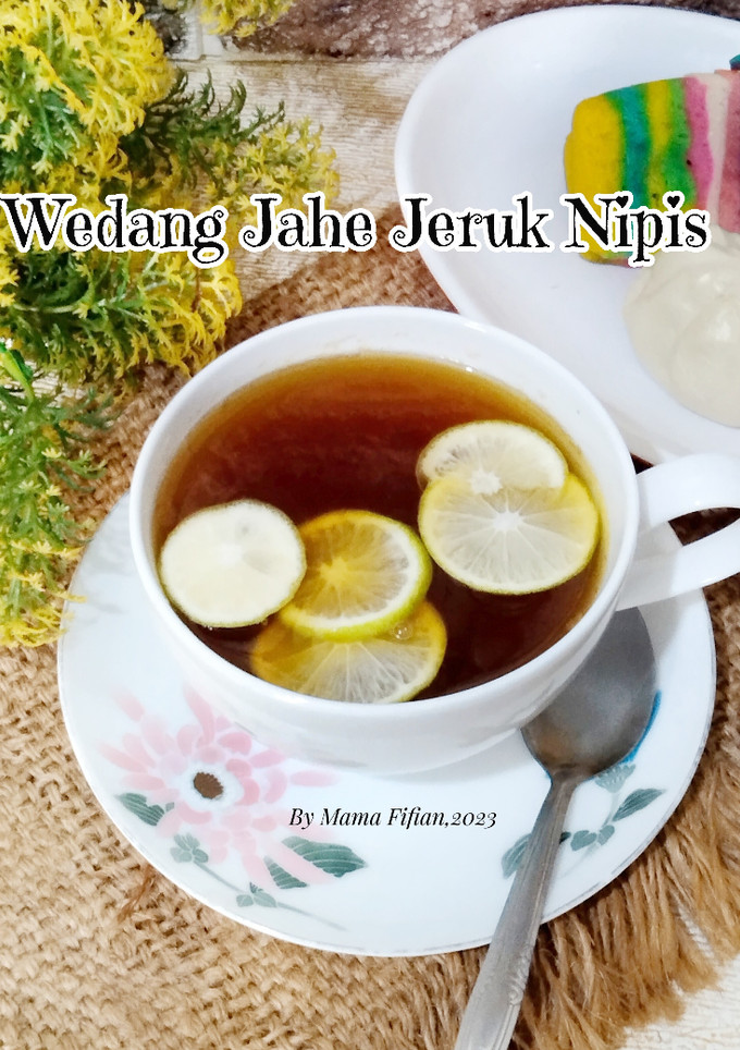 Foto resep Wedang Jahe Jeruk Nipis