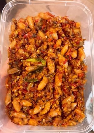 Foto resep Sambal baby cumi pedas