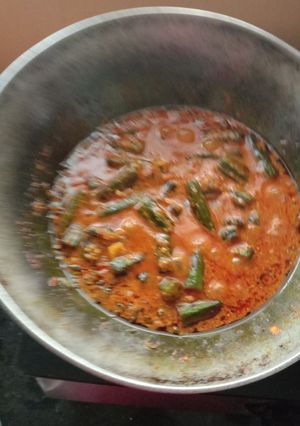 A picture of Bhindi Masala.