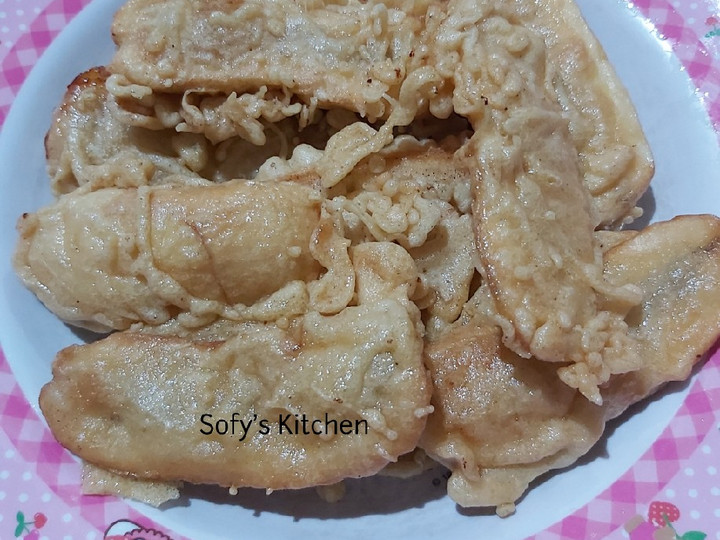 Cara Membuat Pisang goreng crispy ala Almh. Mama Mertua ❤ Irit Anti Gagal