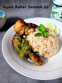 Foto resep Ayam Bakar Sambal Ijo