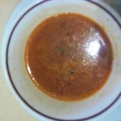 A picture of Vegetable soup.