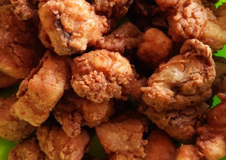Chicken popcorn mudah