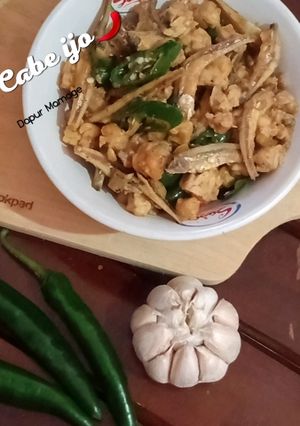 Foto resep Teri Cabe Ijo