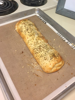 A picture of Pepperoni Pizza Bread.