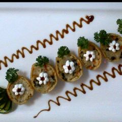 A picture of Cheese Arancini.
