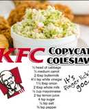 KFC copycat coleslaw