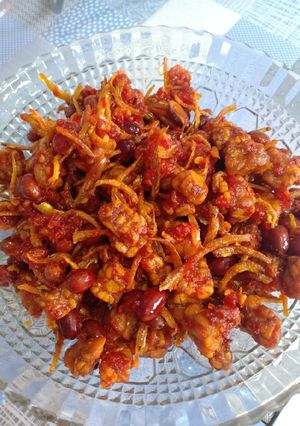 Foto resep Sambal TTK (Teri Tempe Kacang)