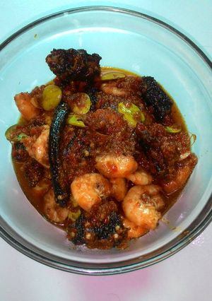 Foto resep Belut,udang petai balado