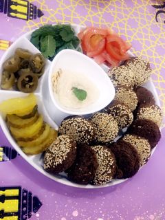 صورة لوصفة فلافل طعمية