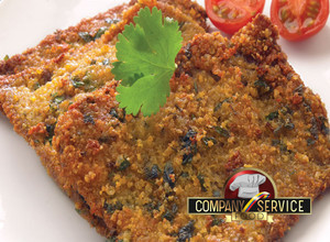 Una foto de Milanesa de Res