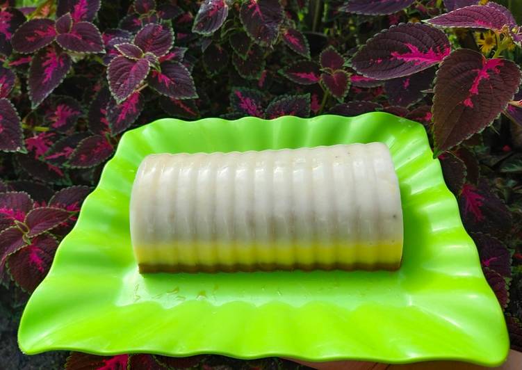 Cara membuat Pudding Butter Durian mantap