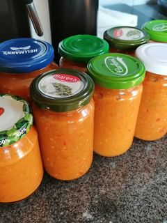 Zakuszka télire (10 kisüveg) recept fotója