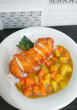 Foto resep Chicken Katsu Curry Rice