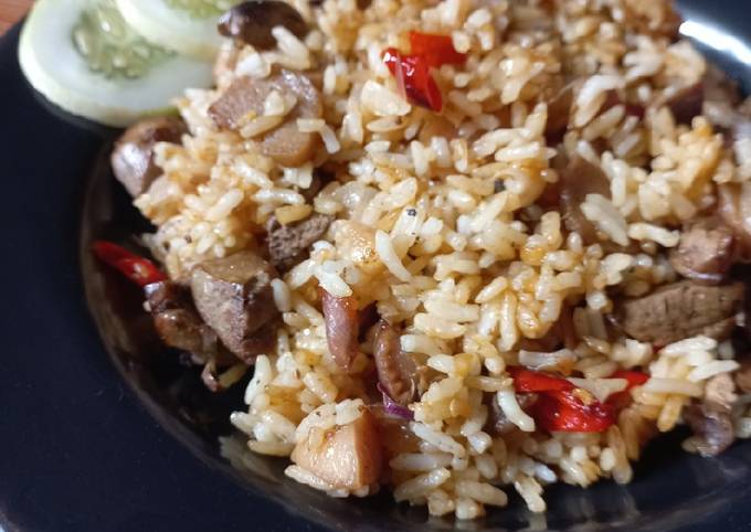 Recipe: Delicious Nasi Goreng Simple
