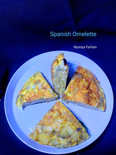 Foto resep Spanish Omelette / Telur dadar Spanyol (Tortilla de Patatas)
