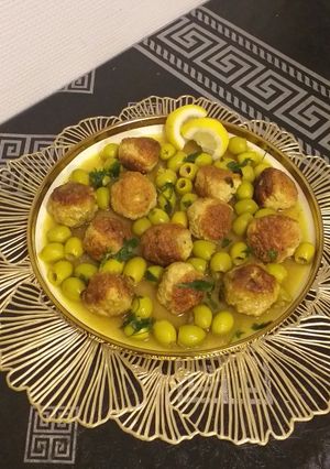 صورة لوصفة طاجين كريات الدجاج🍗❣