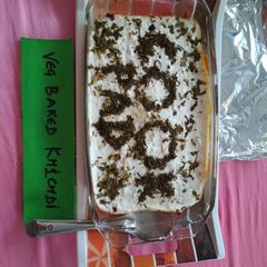 A picture of Baked Khichdi.
