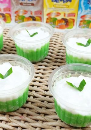 Foto resep Bubur Pandan Jelly