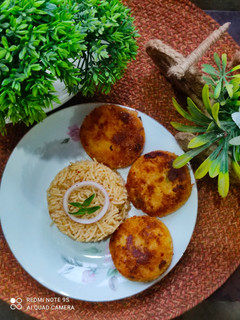 A picture of 3 spices-Rice.