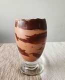 Frappé de cocoa y mazapán