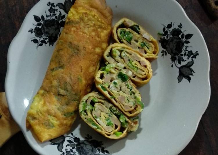 Telur Gulung a.k.a Gyeran Mari (Korean Egg Roll)