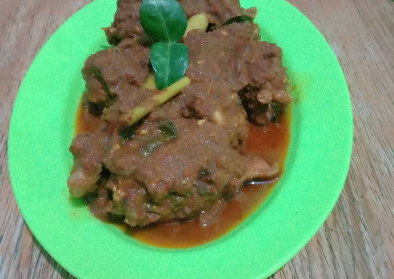 Rendang Ayam Simpel Ekonomis