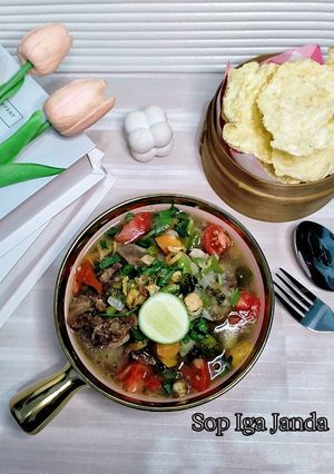 Foto resep Sop janda tulang iga