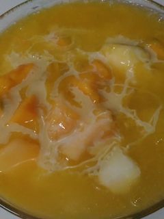 Foto resep es sup mangga