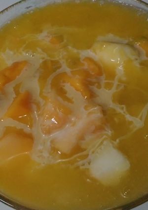 Foto resep es sup mangga