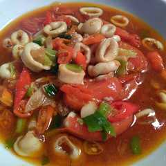 Cumi pedas রেসিপির প্রধান ছবি