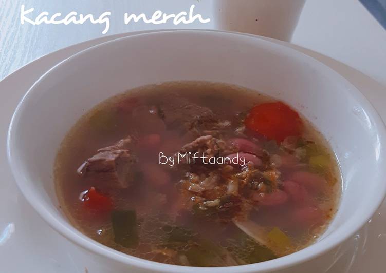 Asem asem Daging Sapi Kacang merah