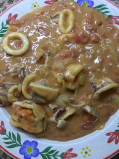 Una foto de Calamares a la mostaza