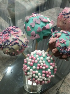 Una foto de Cake pops