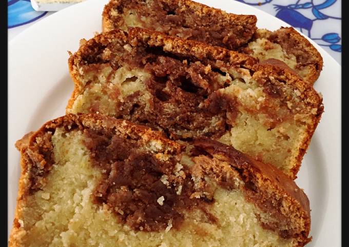 How to Make Speedy Banana Cake with Nutella